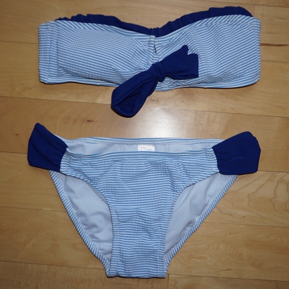 Lauren James Other - Lauren James Seersucker Swimsuit